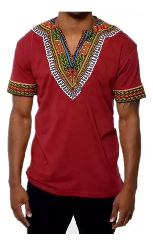 Camiseta Masculina Africana