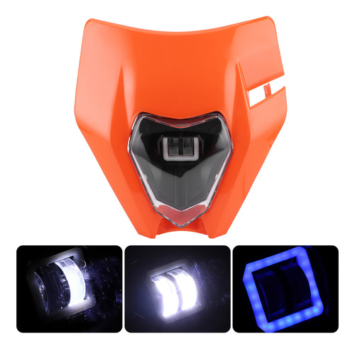 Linterna Led Universal Para Faros Delanteros De Motocicleta