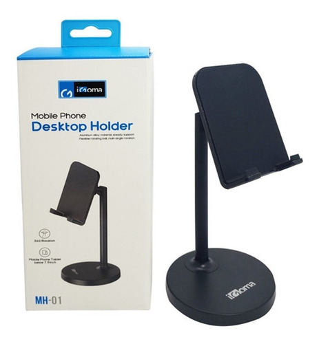 Holder Soporte Escritorio Igoma Mh-01 Celular Tablet Trabajo