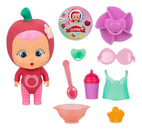 Imagen 7 de 9 de Muñeca Cry Babies Magic Tears Sorpresa Llorones Tutti Frutti