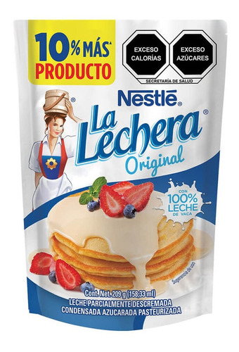 Leche Condensada La Lechera Nestlé Sobre De 209g Mini