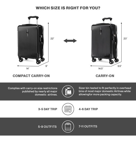 Equipaje De Mano Travelpro Maxlite Air Hardside 21 Pulgadas