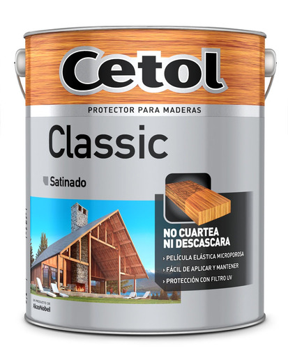 Cetol Exterior Satinado X 4 Lts. Colores  Envios