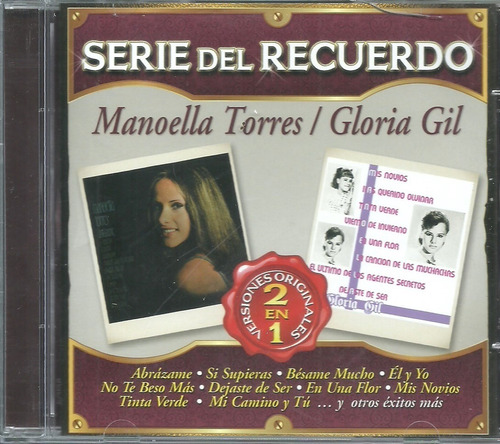 Manuella Torres / Gloria Gil Serie Del Recuerdo | Cd Música