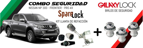 Combo Sparelock + Galaxylock Mitsubishi L200 - Promocion!