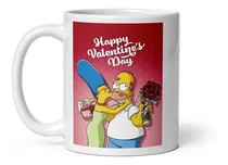 Comprar Los Simpsons Taza Dia Enamorados Homero Simpson Y Marge #05