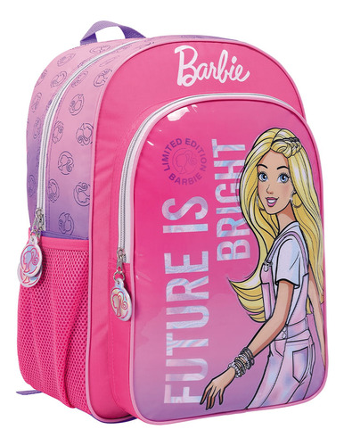 Barbie mochila 16 espalda future Rosa