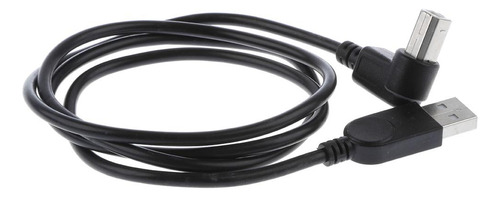 Extensión De Ángulo De 90 Grados De Usb 2.0 Macho A Tipo B,