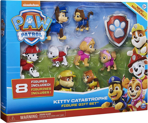 Paw Patrol Kitty Catastrophe Set Con 8 Figuras - Spin Master