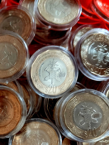 50 Monedas De 20 Pesos Heroico Colegio Militar Sin Circular 