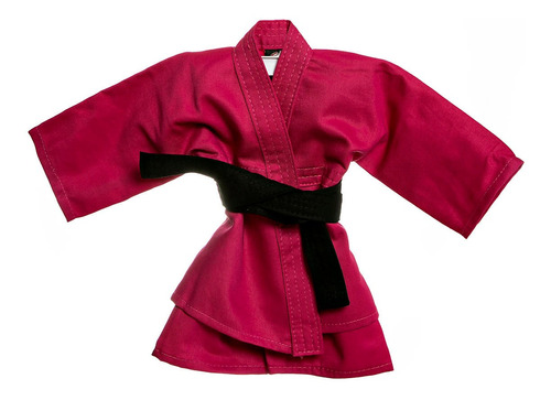 Kimono Kimoninho Rosa Judô Jiu Jitsu Bebê Menina