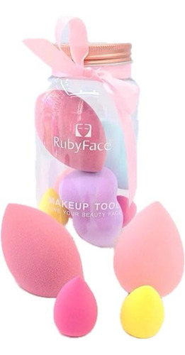 Rubyface® Esponja Maquillaje 6 Unidades Con Caja