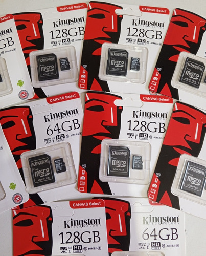 Memorias Micro Sd Kingston (64/128 Gb)