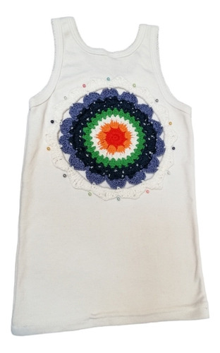 Blusa Mandala Blue Niña 12