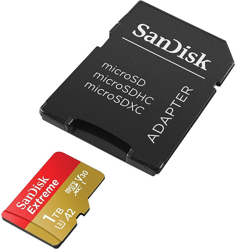 Imagen 4 de 5 de Memoria Micro Sd Sandisk Extreme 1tb A2 160mb/s Sdxc C10