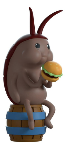 Youtooz - Cockroach - Cucaracha Bob Esponja #18, Figura De Vinilo De 4.8 Pulgadas, Coleccionable Con Licencia Oficial De Spongebob Squarepants