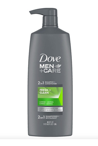 Shampoo Dove Men+care 2 En 1 1.18l Importado