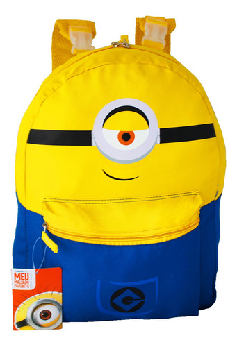 Mochila Escolar Infantil Dos Minions Clio Original Promoção