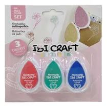 Comprar Set De 6 Almohadillas Con Tintas Para Sellos Ibi Craft