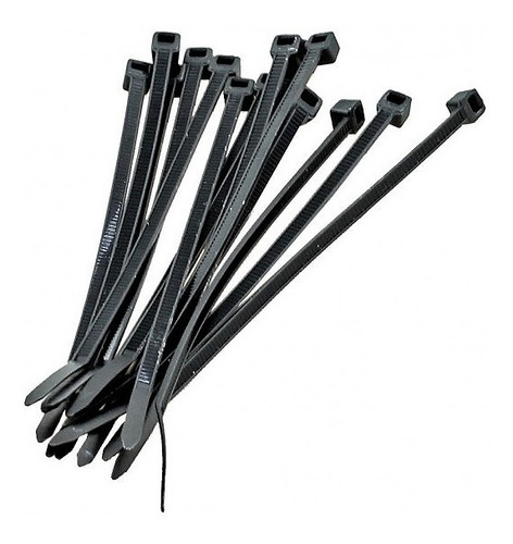 Cinta Amarra Cable Tie Wrap Negra  Chs-5x450 M 100 Piezas