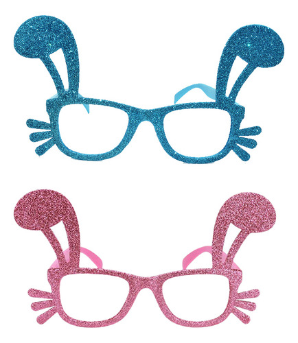 Gafas Para Niños Con Orejas De Conejo, 2 Unidades