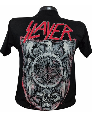 Camiseta Estampada Rock Slayer 