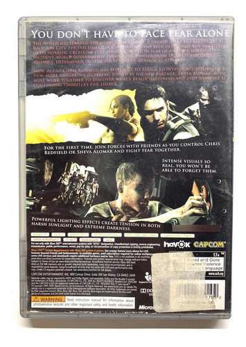 Resident Evil 5 (platinum Hits) Xbox 360 (Usado)