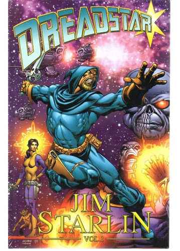 Dreadstar - Jim Starlin - Volume Nº 01 - Editora Mythos - Capa Dura - Bonellihq 1 Cx277 Fev24