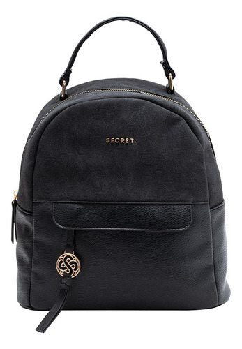 Mochila Secret Laurens Fw24 Negro M