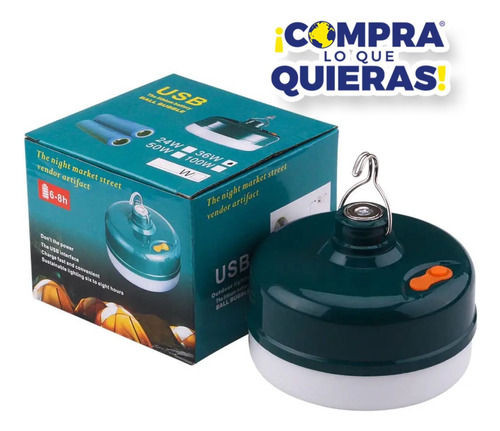 Bombillo Led Recargable 100w