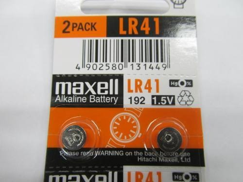 Imagen 2 de 2 de Pila Maxell Micro Alkaline LR41 Botón - pack de 10 unidades