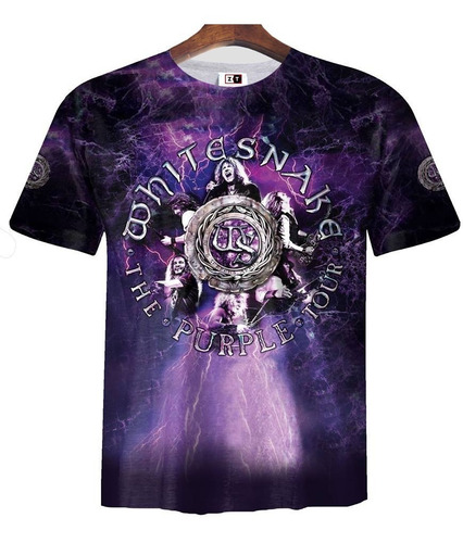 Remera Zt-0153 - Whitesnake Purple Album