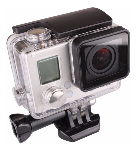 Caixa Estanque Case P/ Gopro Hero 4 3 3+ A Prova De Agua