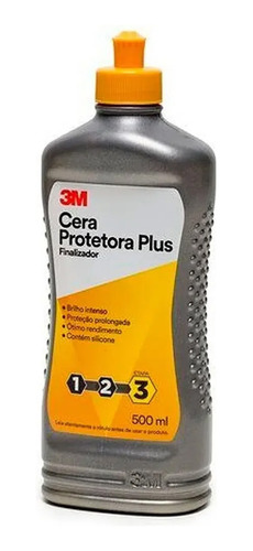 Cera Protetora Plus 3m 500ml Protege E Elimina Riscos Marcas