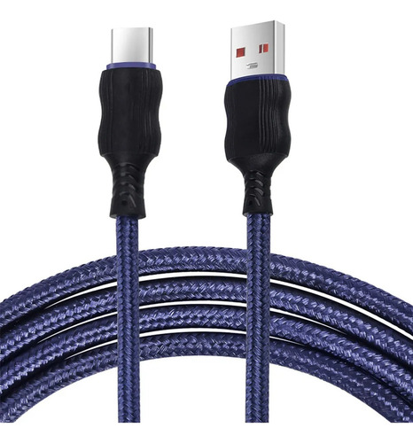 Hu Cable Tipo C Carga Rapida Cable Usb Datos Transfer 5v 3a