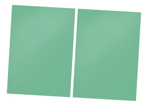 2 Piezas De Lámina Translúcida De Pvc, Hoja De Pvc Verde
