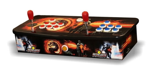 Imagen 4 de 4 de Comando Consola Arcade Multijuegos Recrearte V457s 128gb