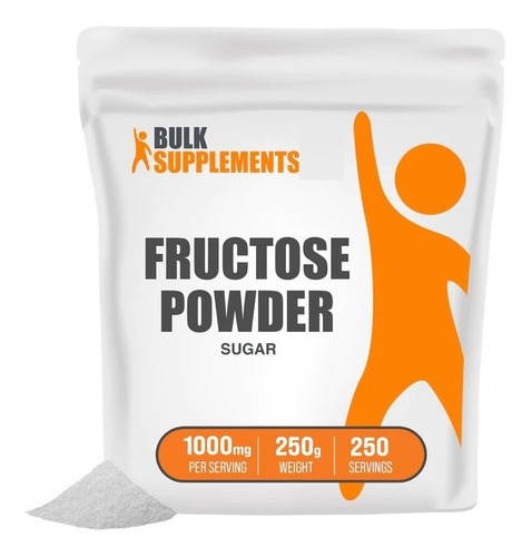 Bulk Supplements | Azúcar Fructosa | 250g | 250 Servicios