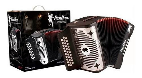 Acordeón Hohner Panther Fa 31 Botones A4840 Envio Inmediato