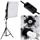 Aw 3x 24 Kit De Soporte Softbox 45w 5500k Day-light Bulb W