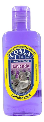 Aromatizante Concentrado Coala 120ml Lavanda Limpador