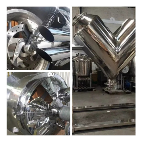 Kit Polimento Polir Premium Aço Inox E Metais Não Ferrosos