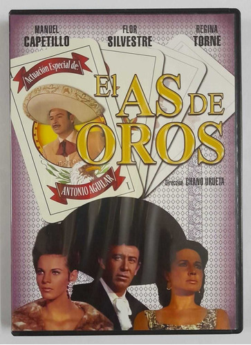 Dvd El As De Oros Manuel Capetillo Flor Silvestre Regina Tor