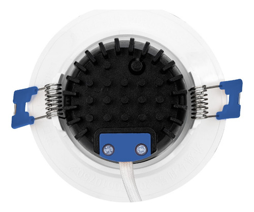 Luminario Tipo Downlight Para Empotrar En Techo Estevez Color Blanco
