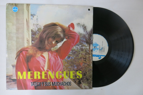 Vinyl Vinilo Lp Acetato Tatico Y Sus Muchachos Merengues