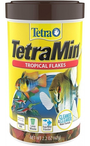 Tetra Min 62 Gr Importado Alimento Peces Tropicales Escamas