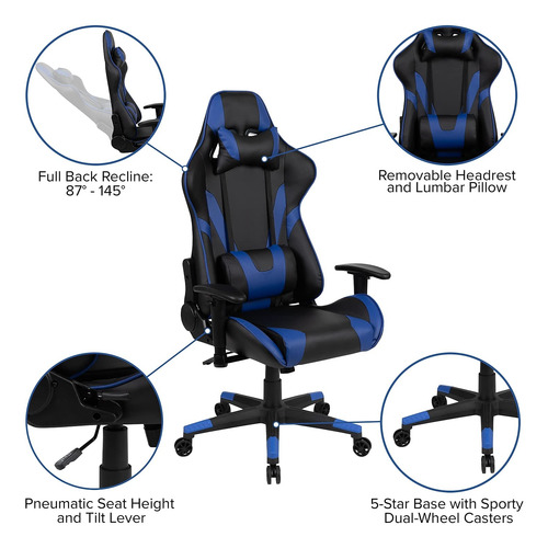 Juego De Escritorio Para Juegos Flash Furniture Con Sillas R