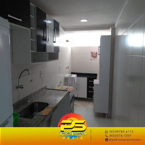 (oportunidade) Apartamento Com Vista Para O Mar, 70 M² Por R$ 370.000 - Intermares - Cabedelo/pb - Ap4127