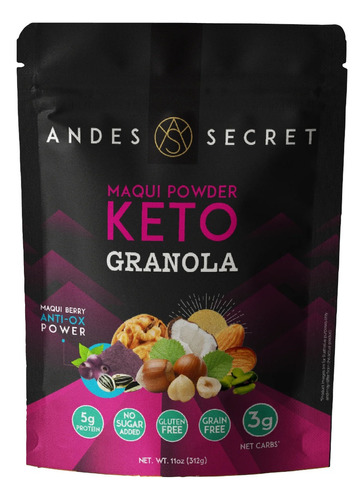 Andes Secret Maqui Powder Keto Granola