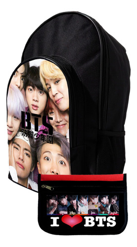 Mochila Y Cartuchera Promo Bts K-pop #223